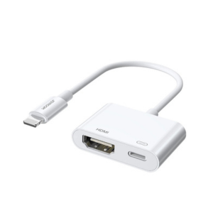 Lightning to HDMI adapter hire for event displays, business presentations, and festivals